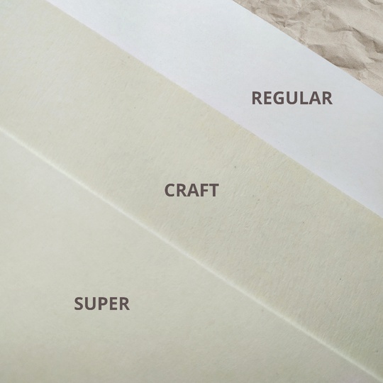 Types of cardboard